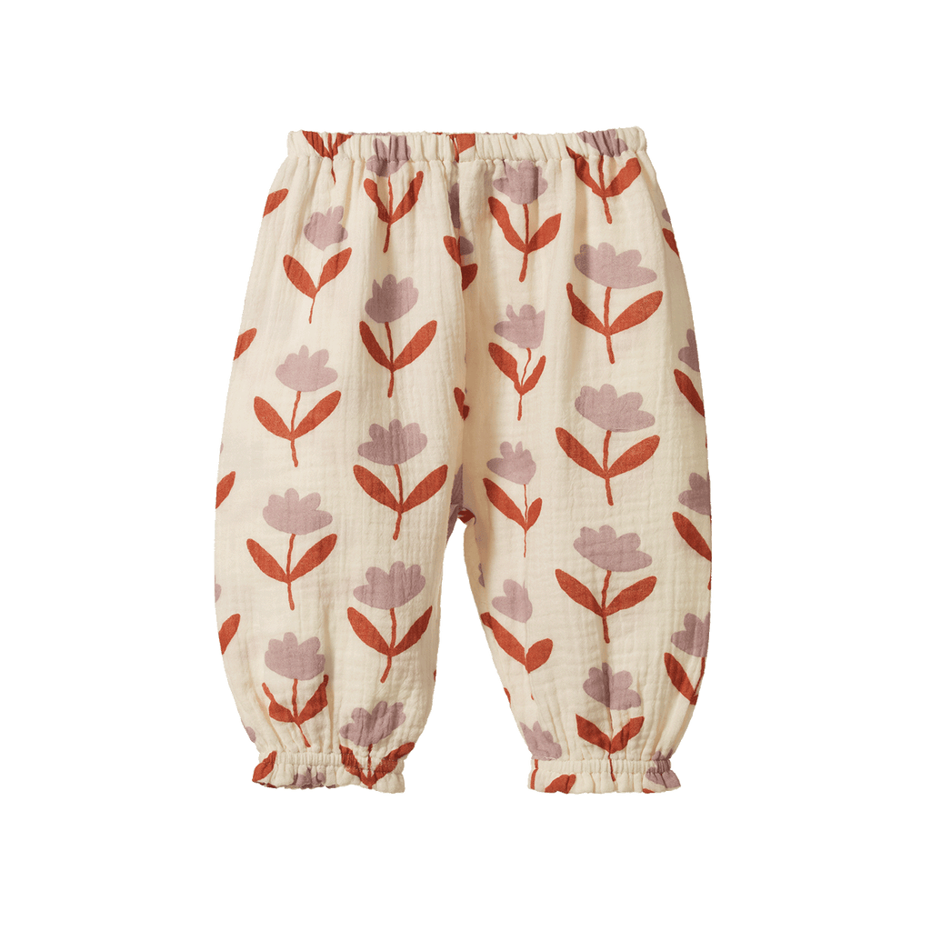 Daphne Pants Muslin - Fleurette Print