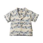 Guthrie Shirt Muslin - Rhythm Print