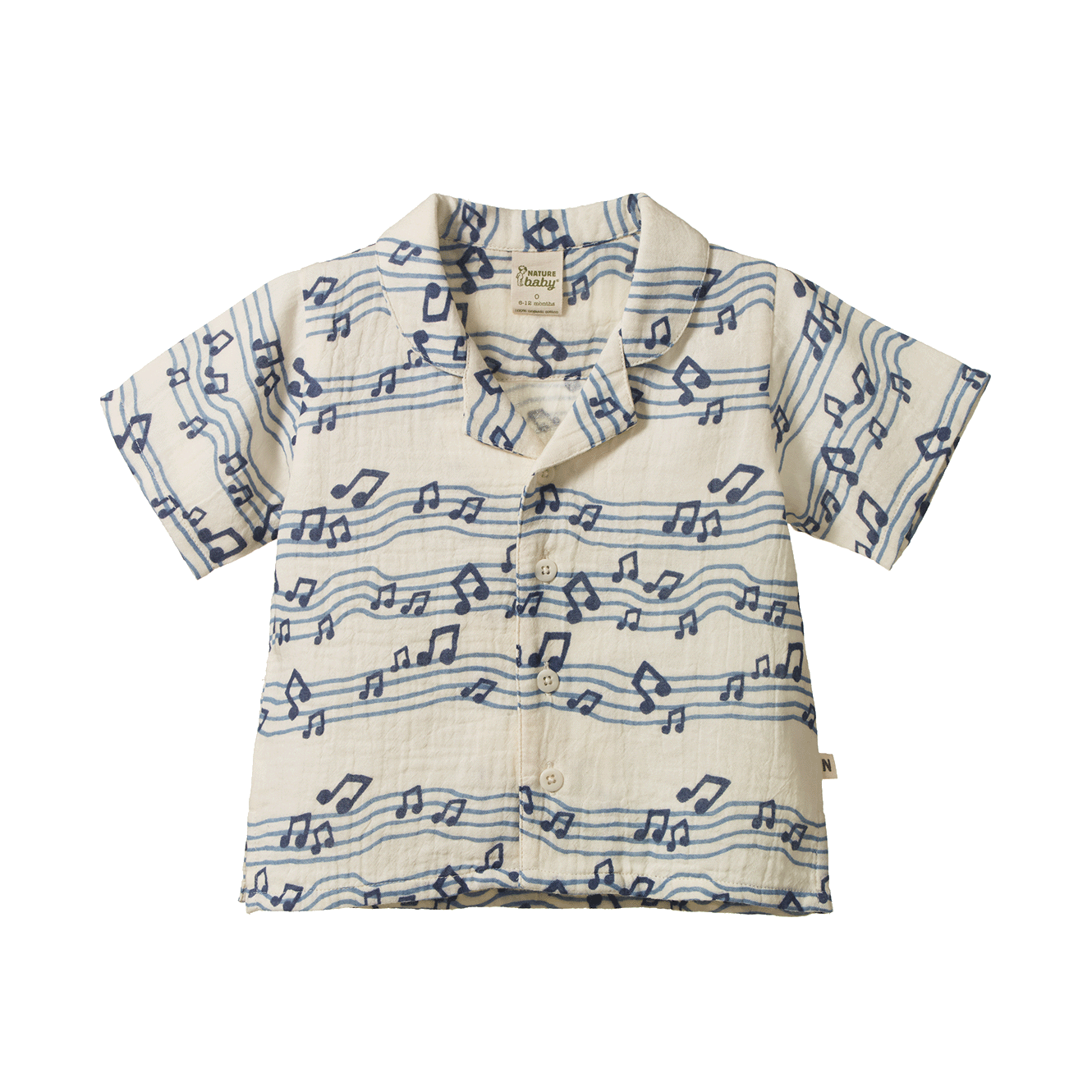 Guthrie Shirt Muslin - Rhythm Print