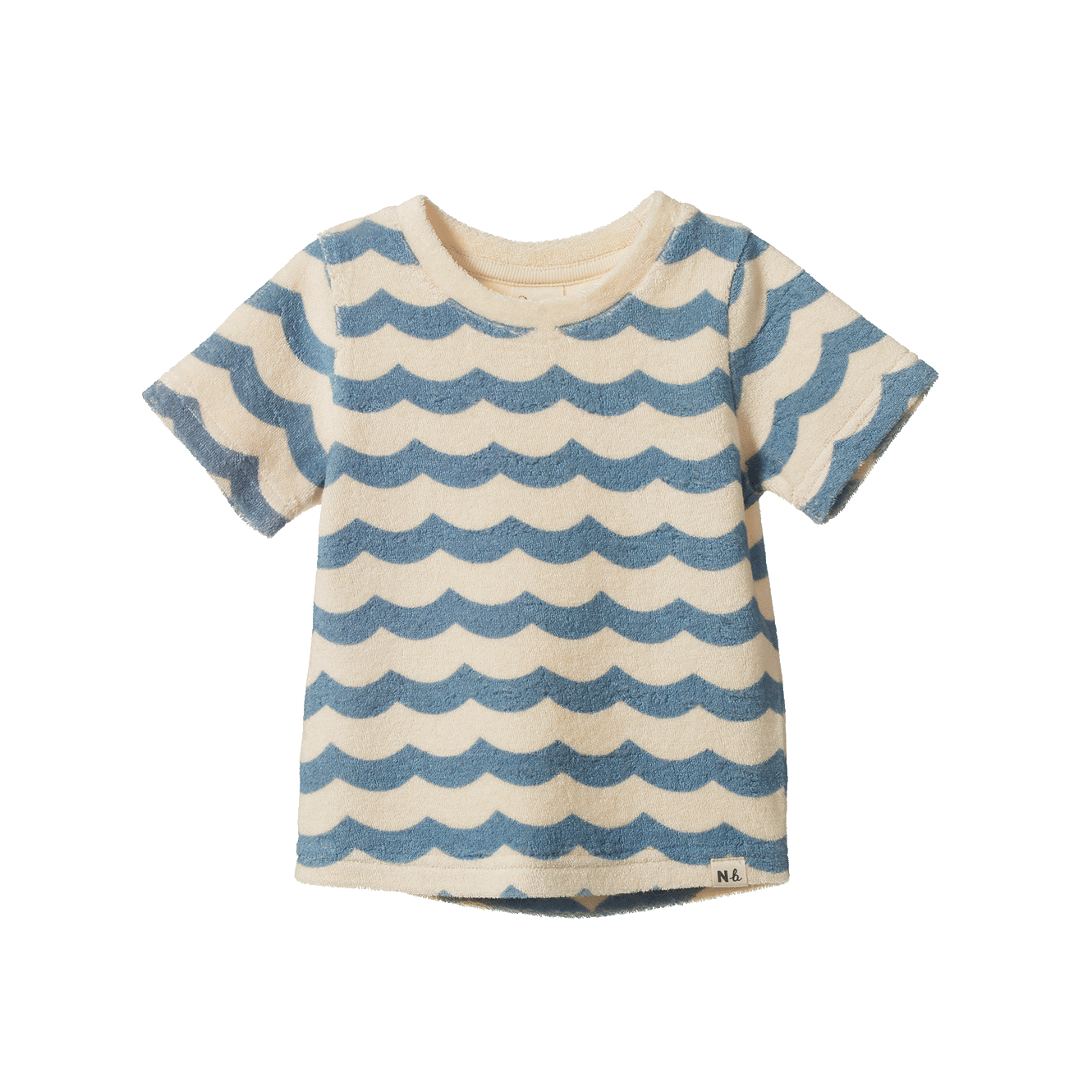 River Tee Terry - Waves Print