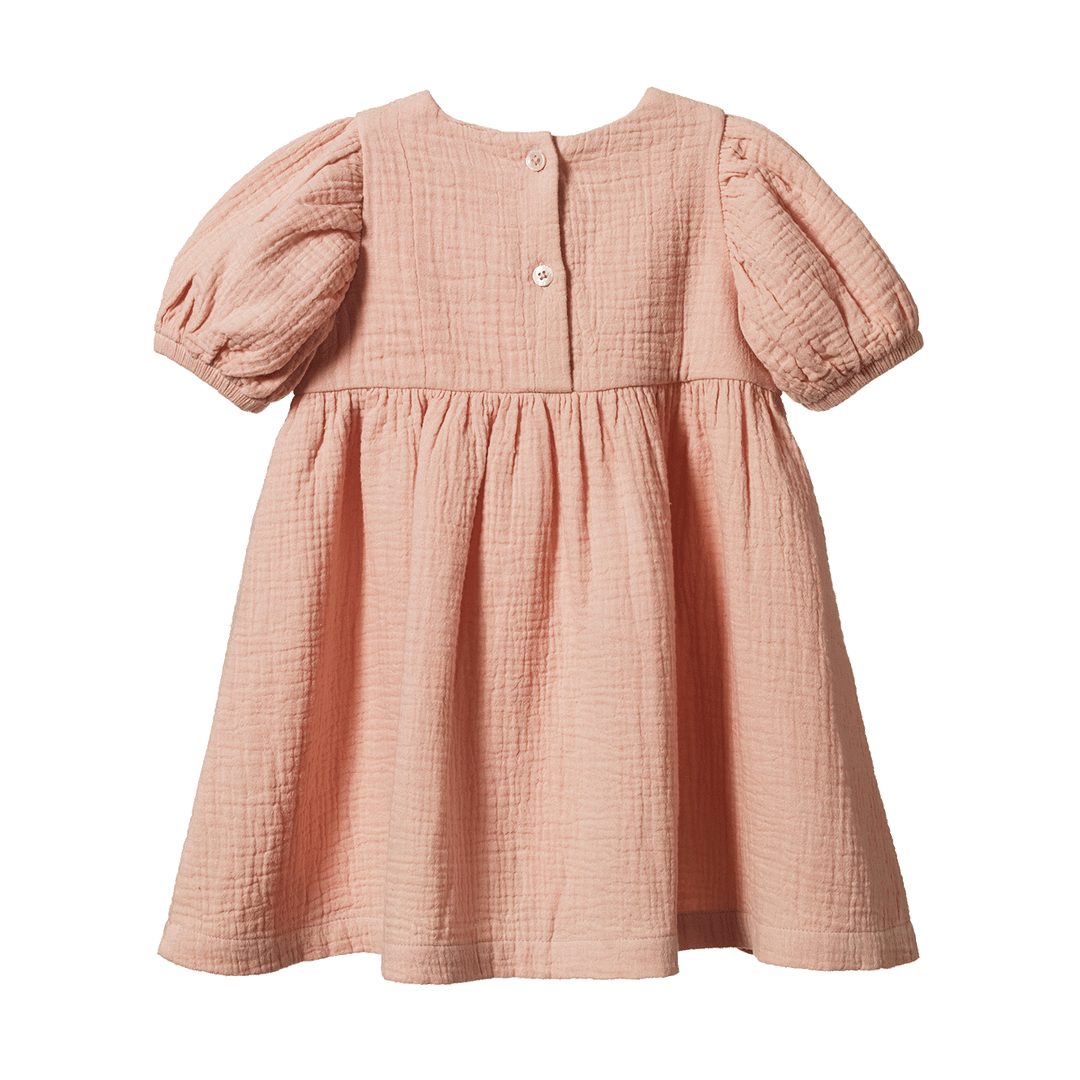 Nature Baby Albertine Dress - Rose Dust
