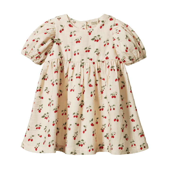 Nature Baby Albertine Dress - Strawberry Blush