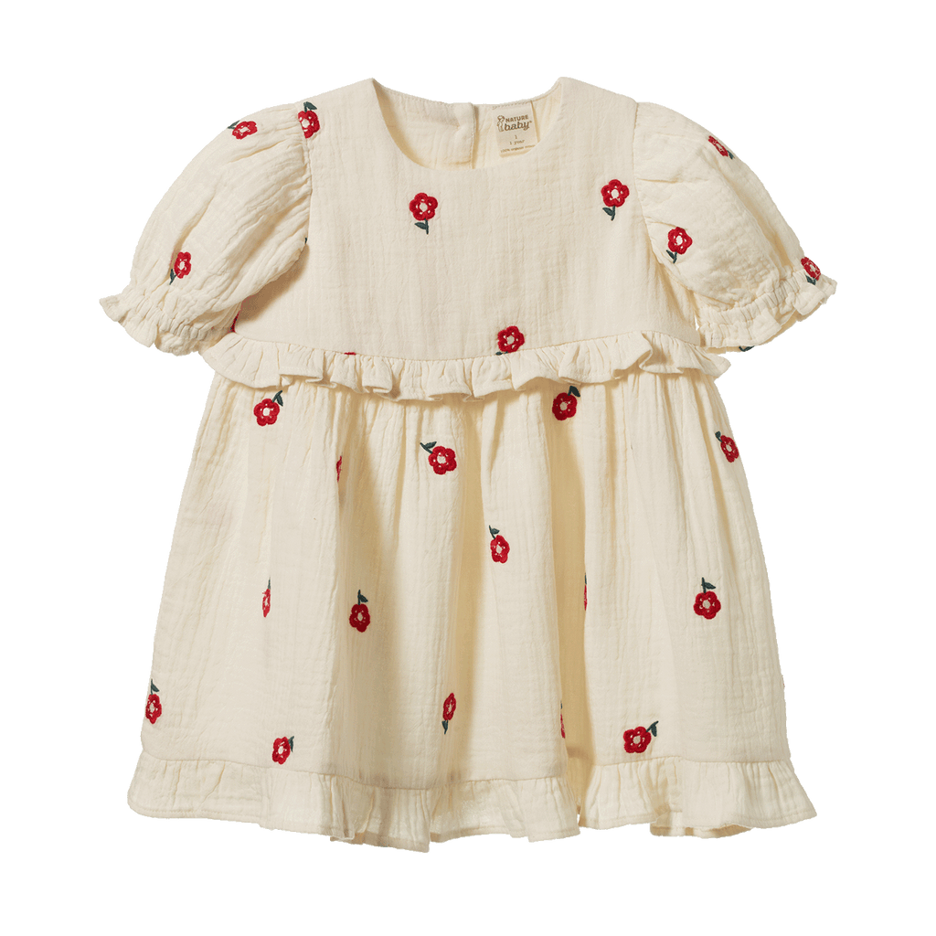 Valentina Dress - Red Flora
