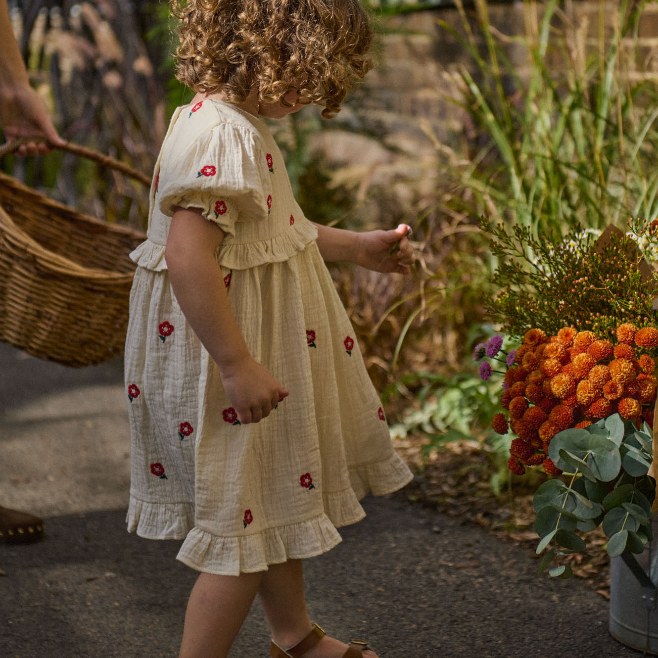 Valentina Dress - Red Flora