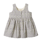 Amelia Pinafore Briarwood Heron Print