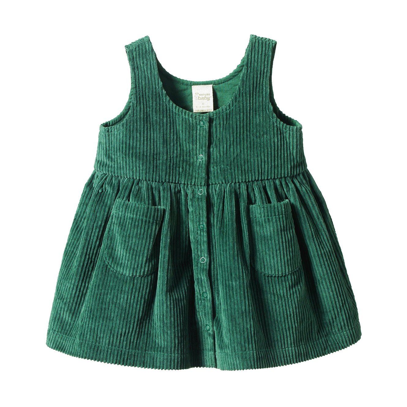 Nature Baby Amelia Pinafore - Pine