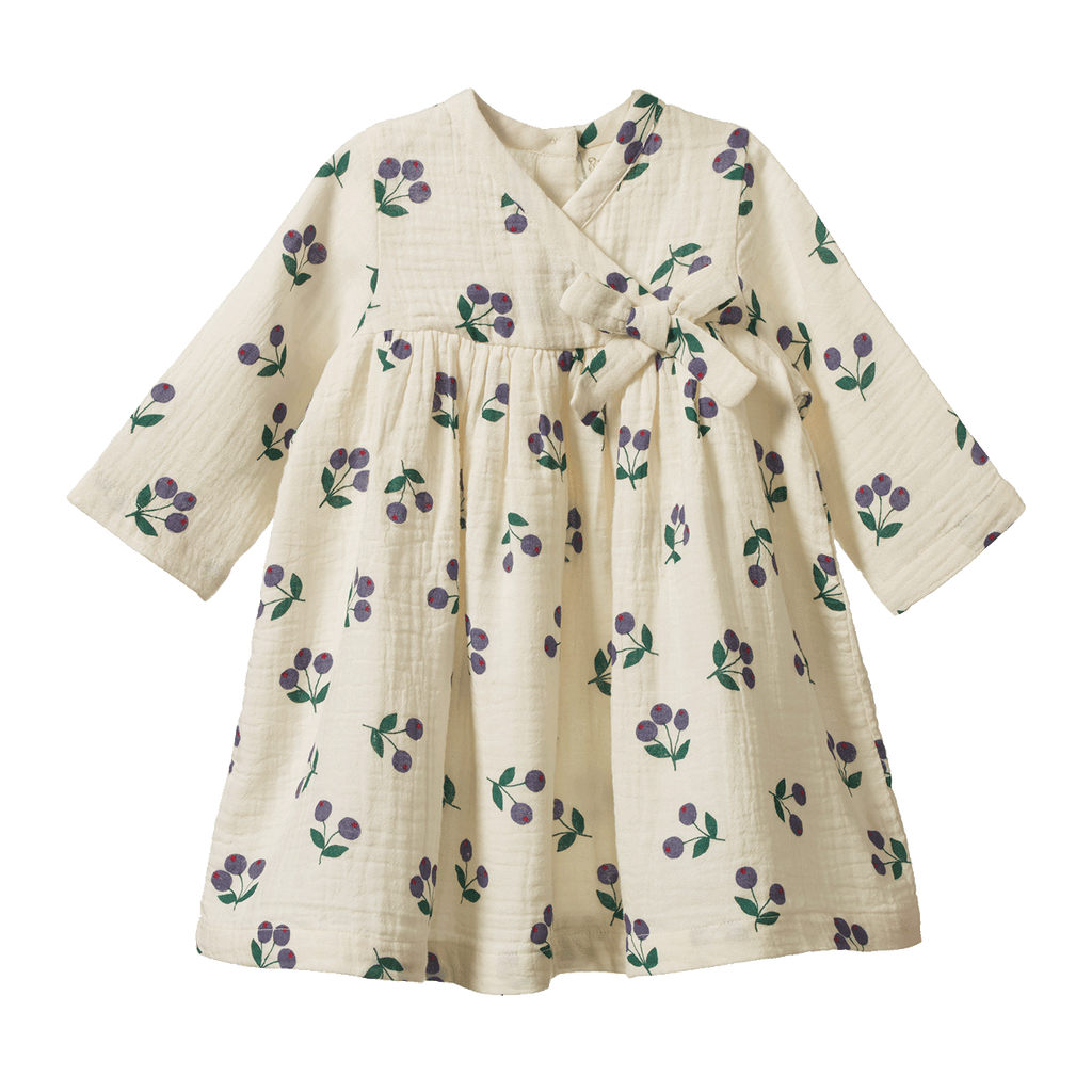 Mabel Dress - Winter Berry Natural Print