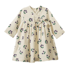Mabel Dress - Winter Berry Natural Print