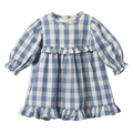 Nora Dress - Bluebelle Check