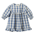Nora Dress - Bluebelle Check