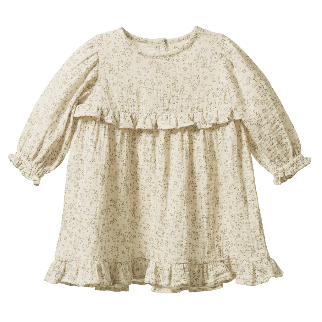 Nora Dress Muslin - Bloomsbury Print