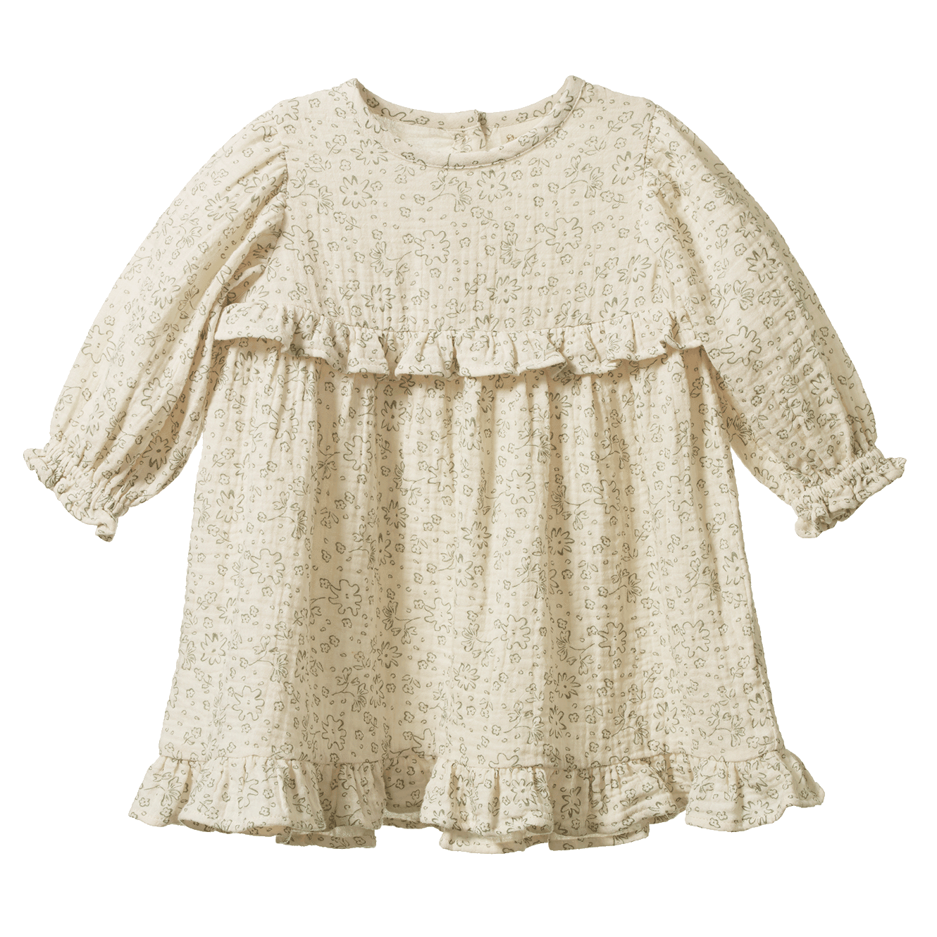 Nora Dress Muslin - Bloomsbury Print