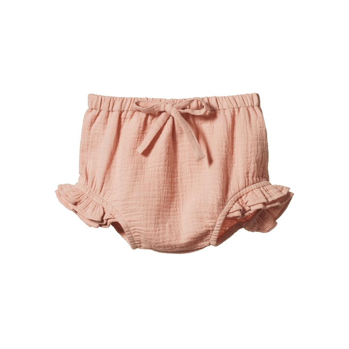 Nature Baby Petal Bloomers Muslin - Rose Dust