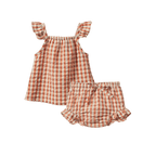 Petal Set Gingham - Dandelion Gingham