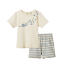 Shortie Pyjama Set - Jazz Rhythm Print