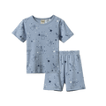 Shortie Pyjama Set - Illusion Bunny Print
