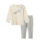 Long Sleeve Pyjamas - Jazz Rhythm Print