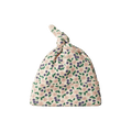 Cotton Knotted Beanie - Briarwood Print
