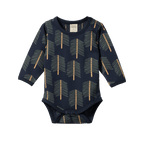 Long Sleeve Bodysuit - Bramblewood Print