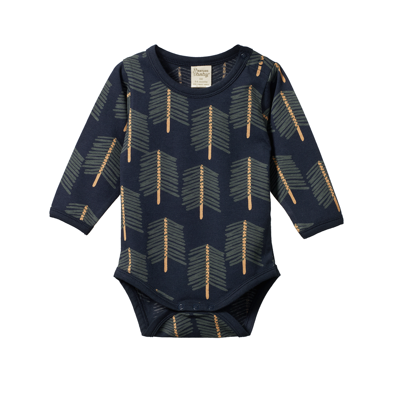Long Sleeve Bodysuit - Bramblewood Print