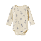 Long Sleeve Bodysuit - Best Friend Print