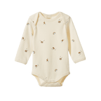 Longsleeve Bodysuit - Mini Music Print