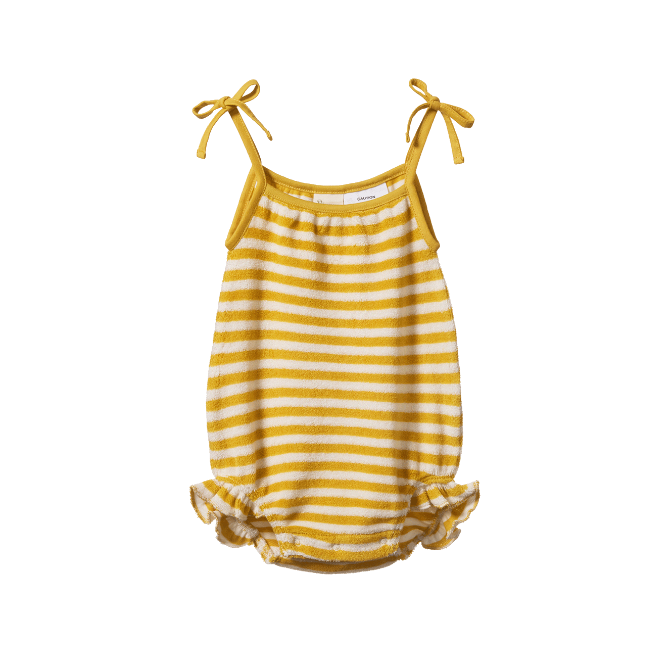 Nature Baby Sylvie Suit - Golden Sea Stripe