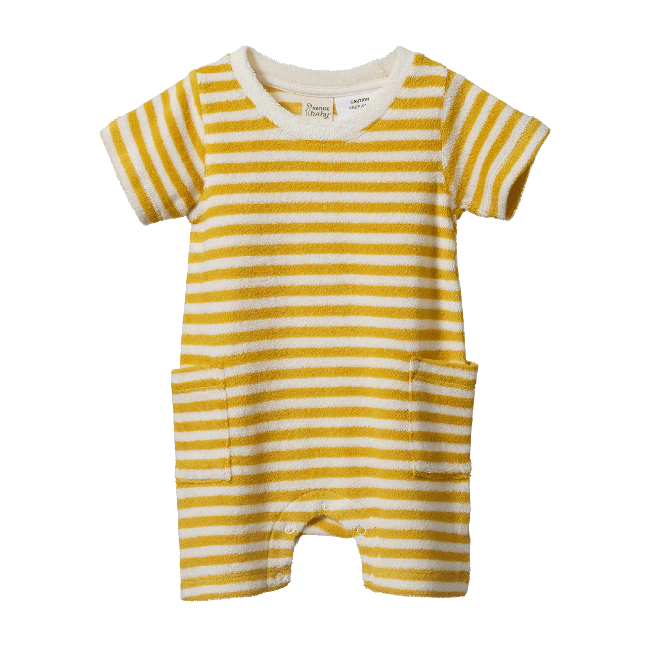 Nature Baby Ocean Suit - Golden Sea Stripe