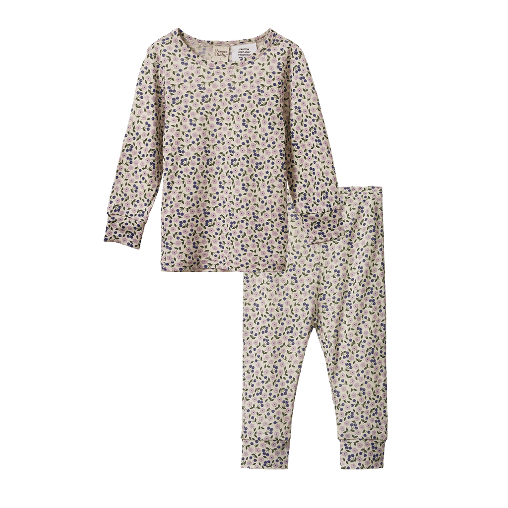 Long Sleeve Pyjamas Briarwood Lilac Print