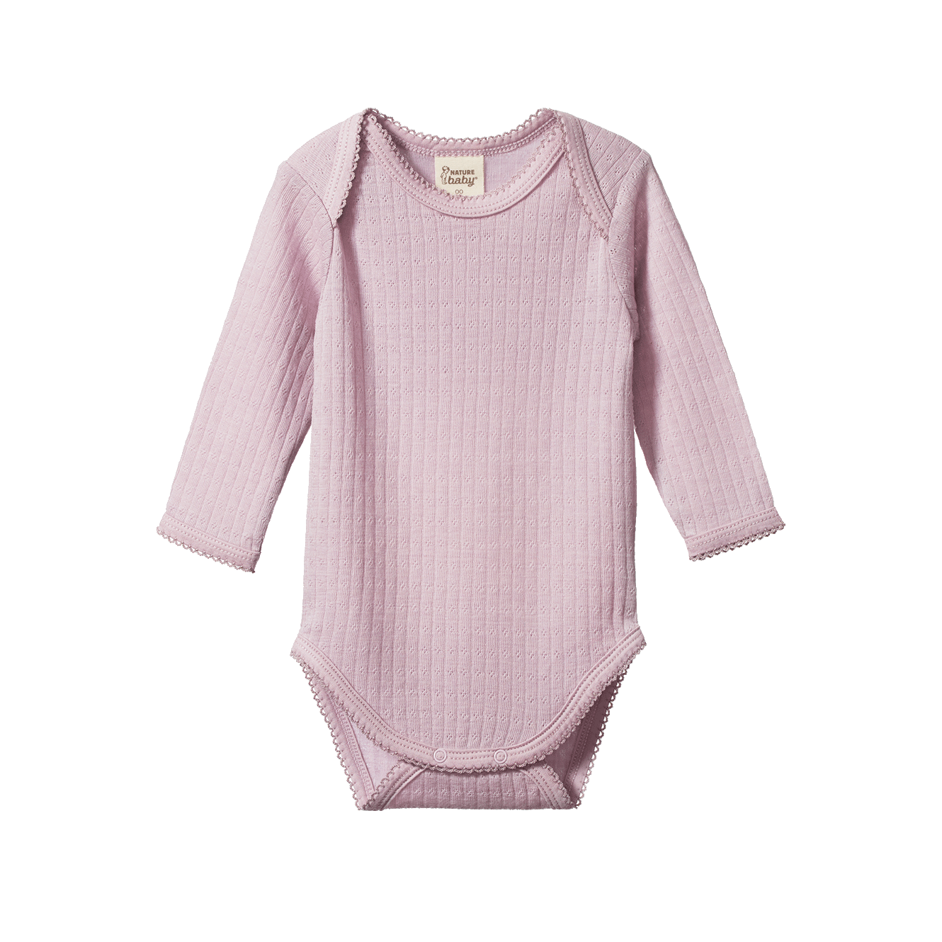 Longsleeve Bodysuit Pointelle Lilac