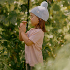 Alpine Pom Pom Beanie - Celestial Blue