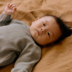 Merino Knit Kimono Jacket - Sage