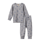 Merino Essentials 2Pc Pyjamas - Best Friend Print Merino