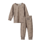 Merino Essentials 2Pc Pyjamas - Bramble Burrow Print Merino