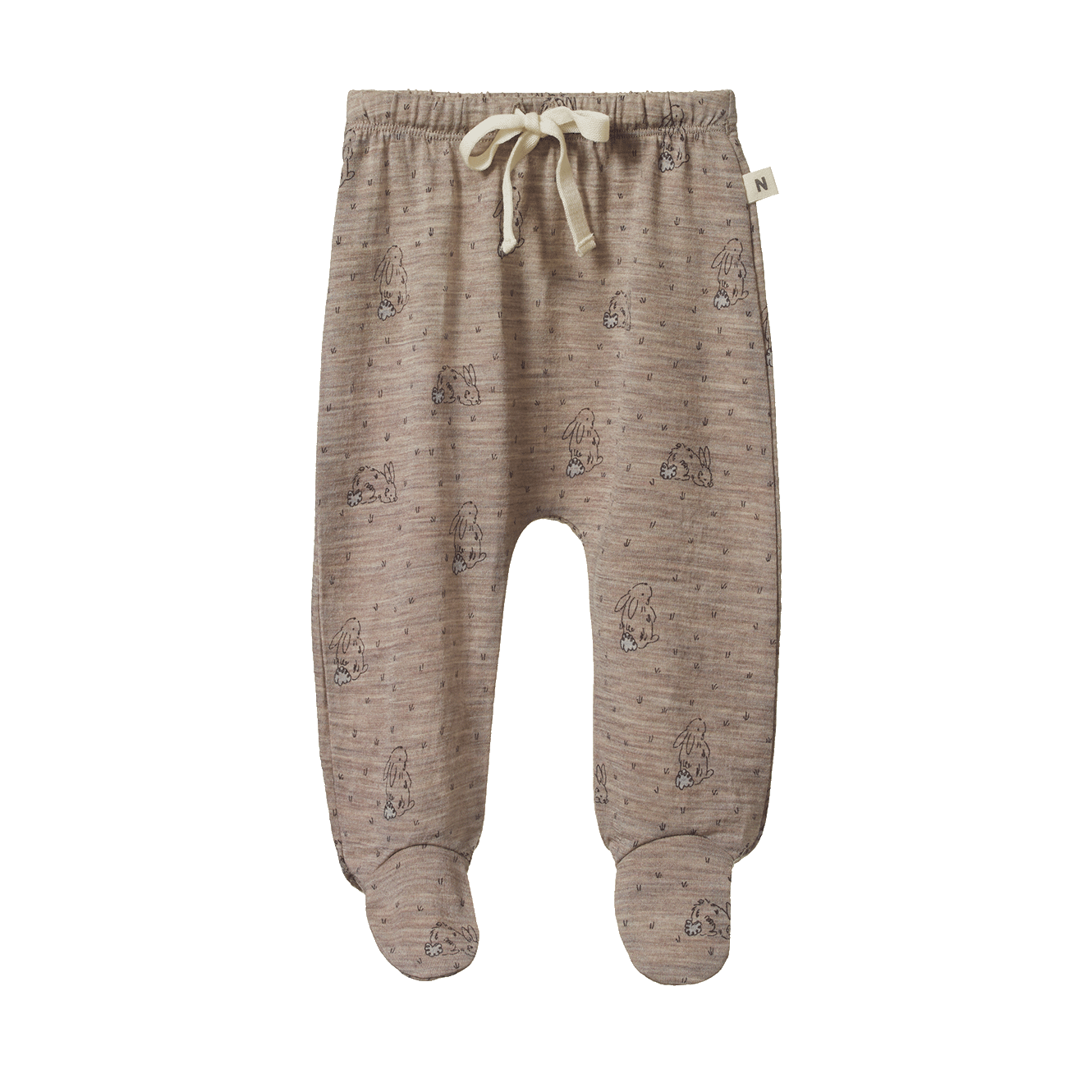 Merino Essentials Footed Rompers - Bramble Burrow Print Merino – Daisy ...