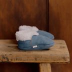 Lambskin Booties - Vintage Indigo