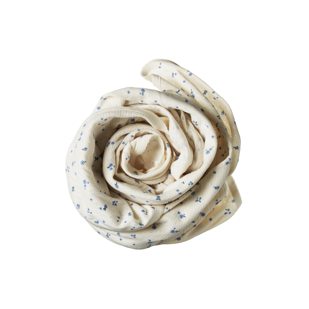 Nature Baby Wrap Pointelle - Daisy Print