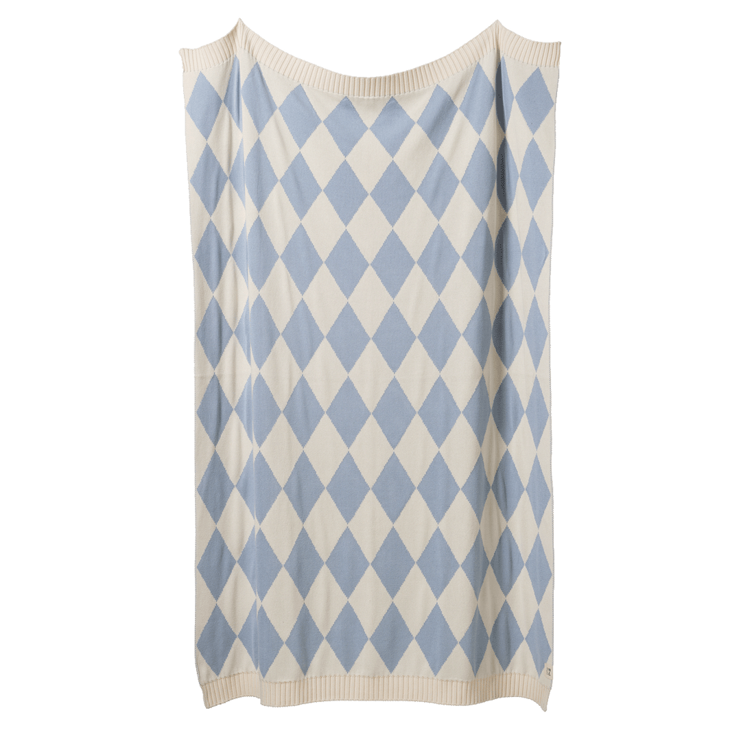 Nature Baby Dune Blanket - Celestial Blue Diamond