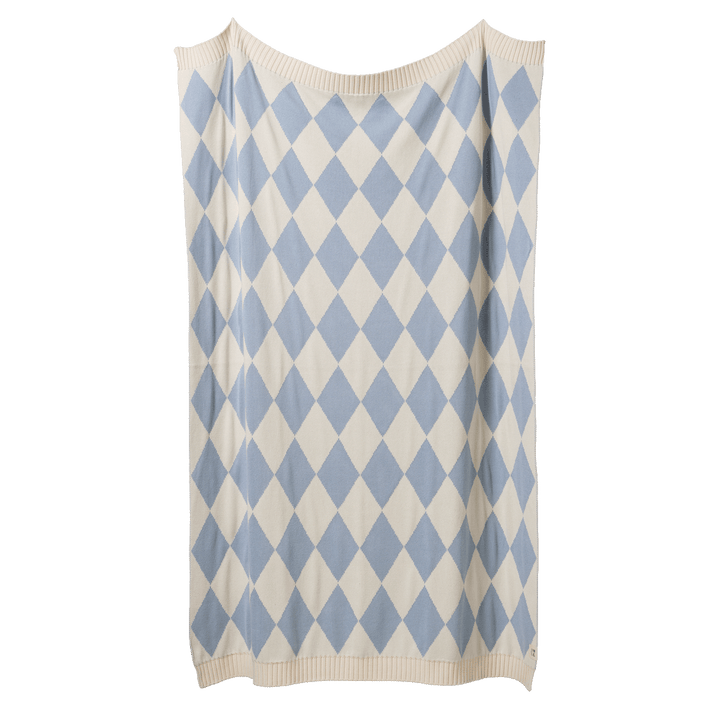 Nature Baby Dune Blanket - Celestial Blue Diamond