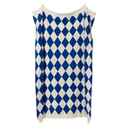 Dune Blanket - Blue Diamond