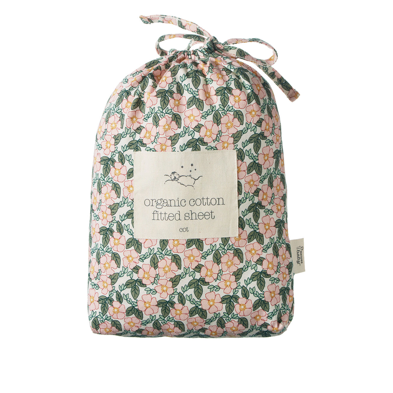 Fitted Sheet Jersey - Garland Print