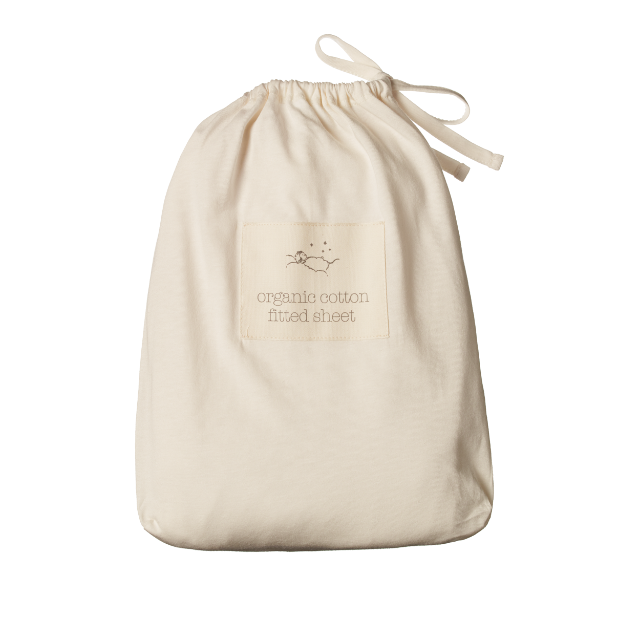 Fitted Sheet Jersey Bassinet - Natural