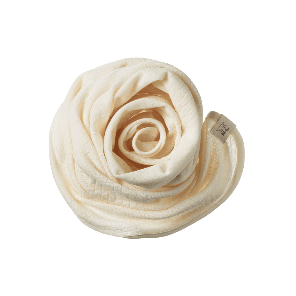 Merino Wrap Pointelle - Natural