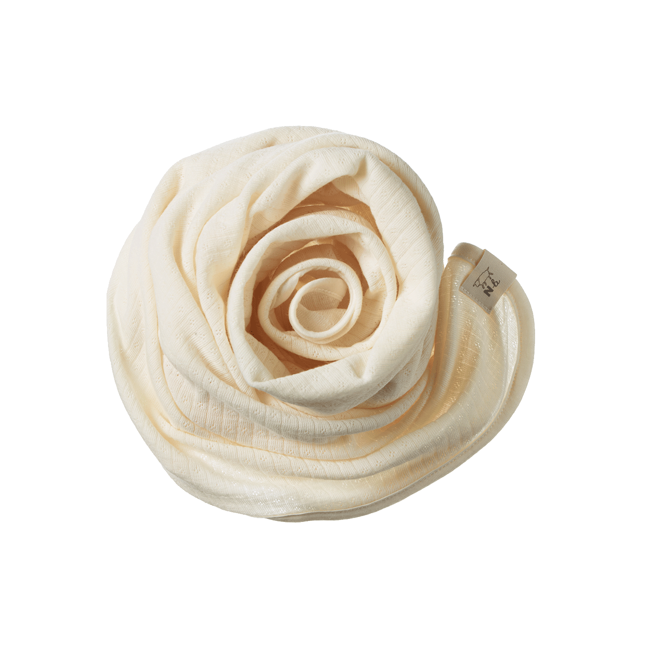 Merino Wrap Pointelle - Natural