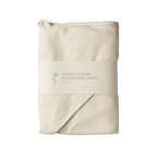 Org Cotton Hooded Towel - Natural