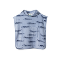 Hooded Poncho - South Seas Print Terry