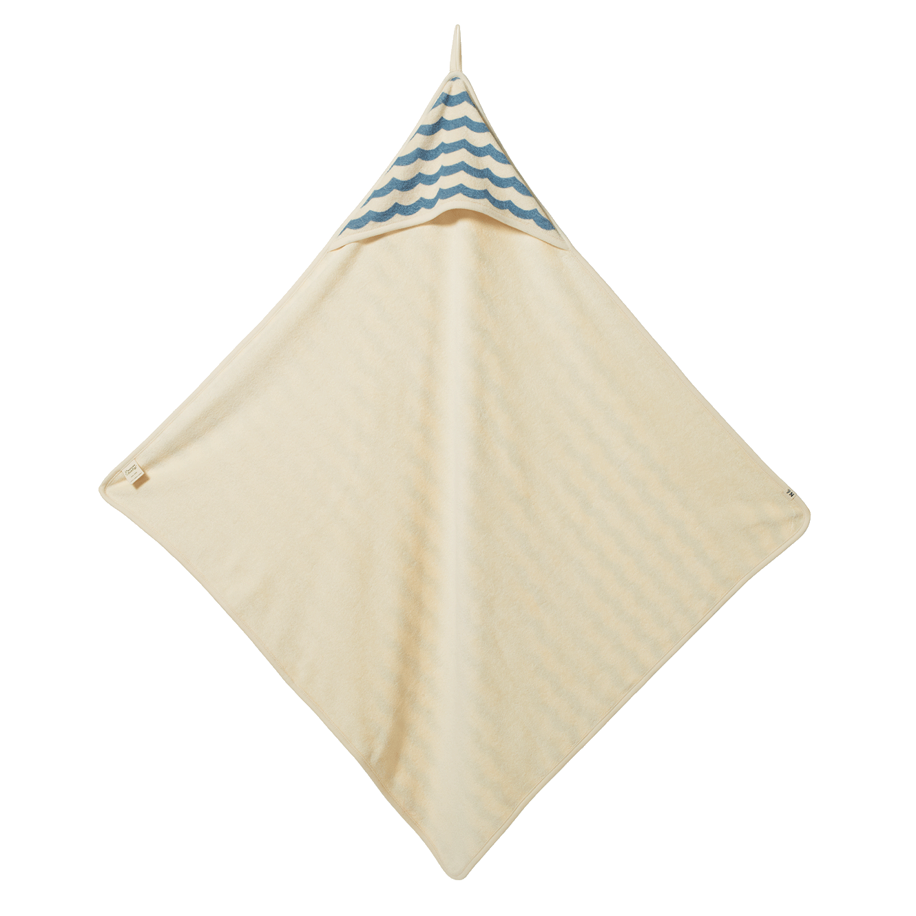 Hooded Towel - Waves Print
