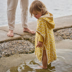 Poncho Towel - Garden Freesia Print