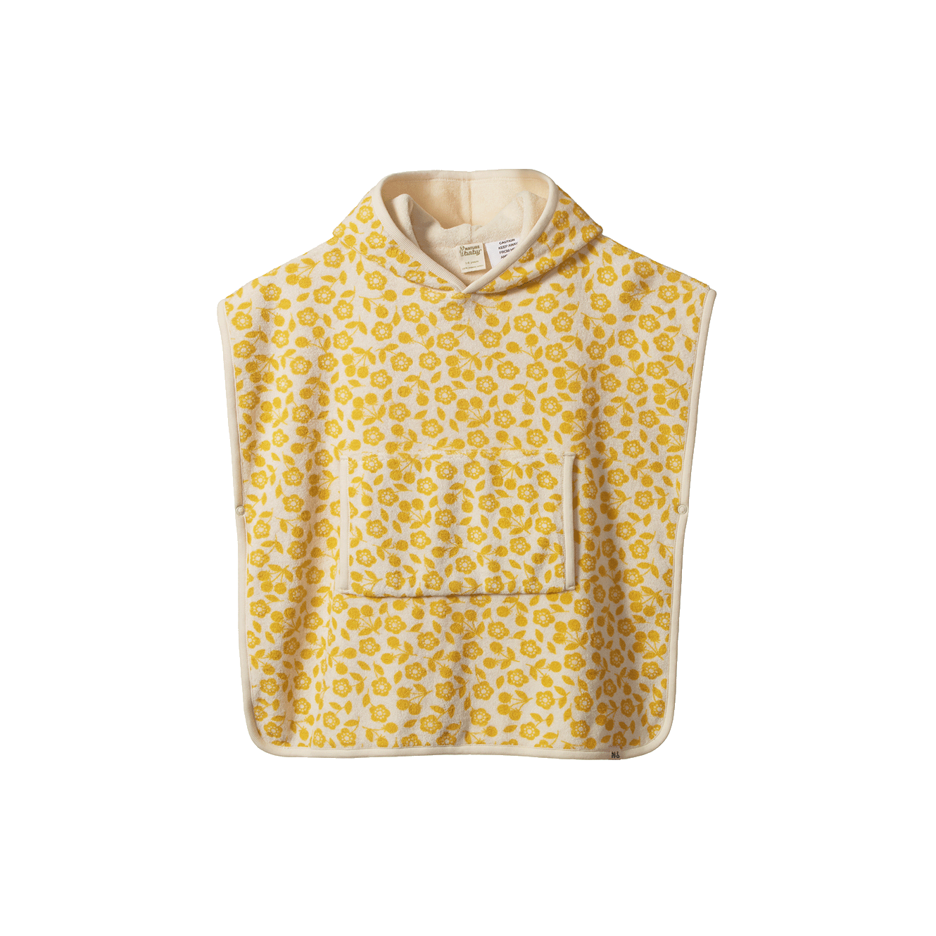 Poncho Towel - Garden Freesia Print