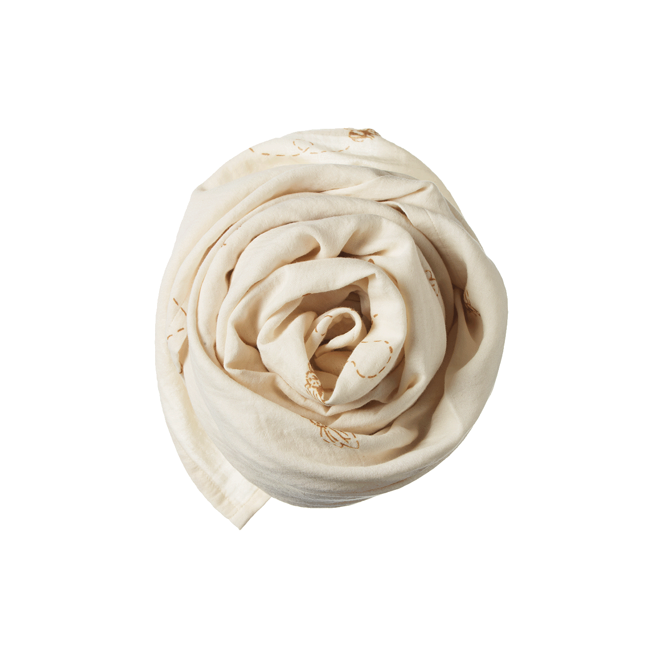 Muslin Wrap - Bumble Bee Print Muslin